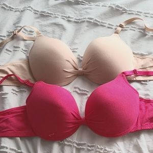 2 Push Up Bras size 40A NWOT